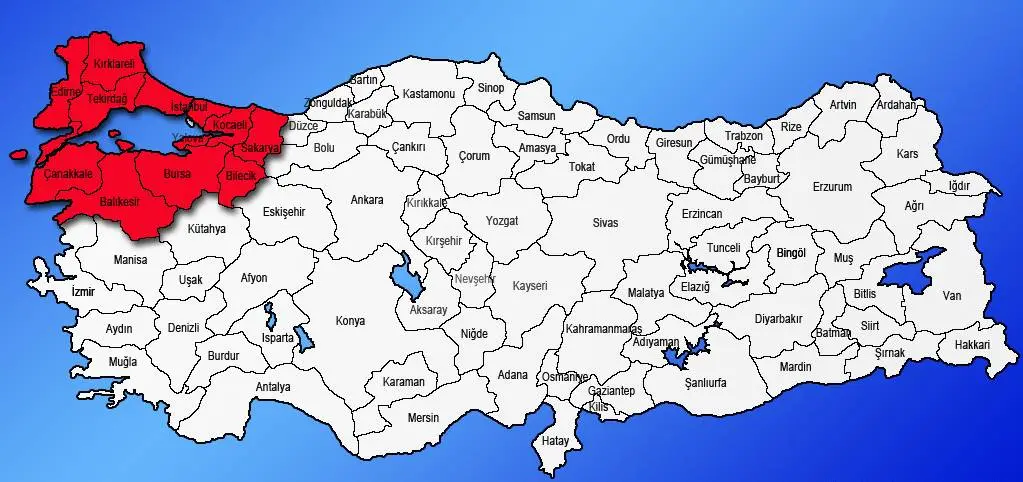 Marmara Bölgesi Ambar Kargo